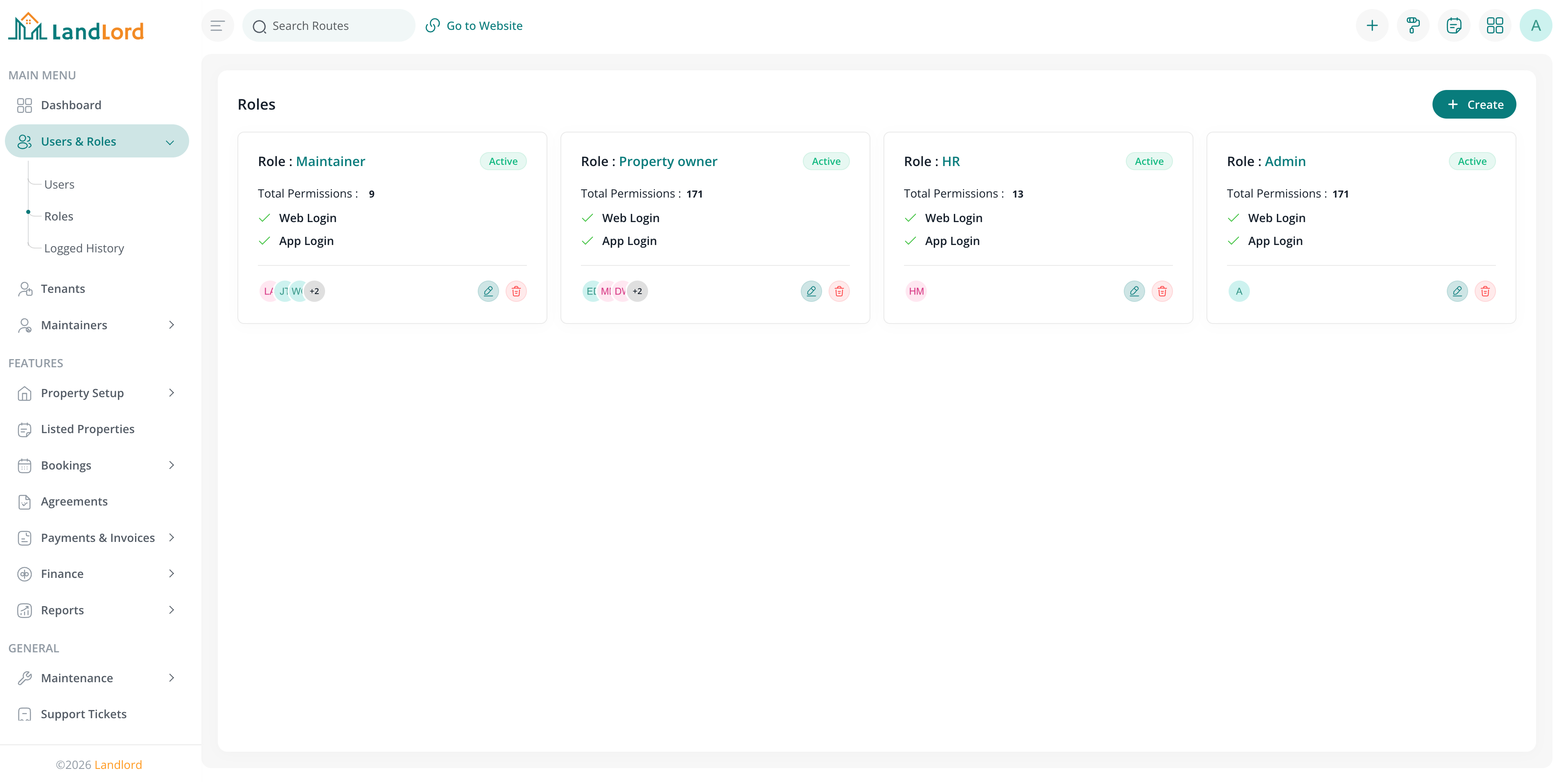 User permission assignment